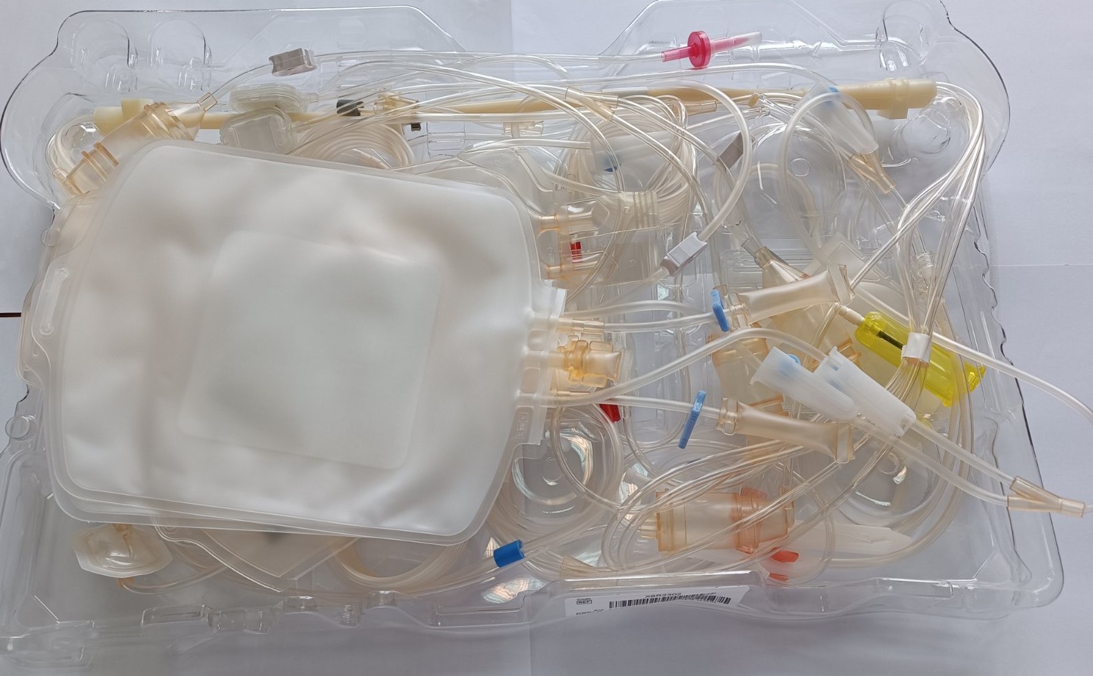 Комплект для аферезу Amicus–з одноголковим доступом та конектором введення стабілізуючого розчину для тромбоцитів